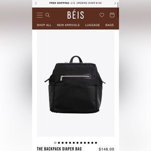 The Backpack Diaper Bag by Beis